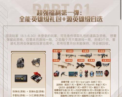 cf回归玩家要多少天才能玩？回归玩家有哪些福利和限制？