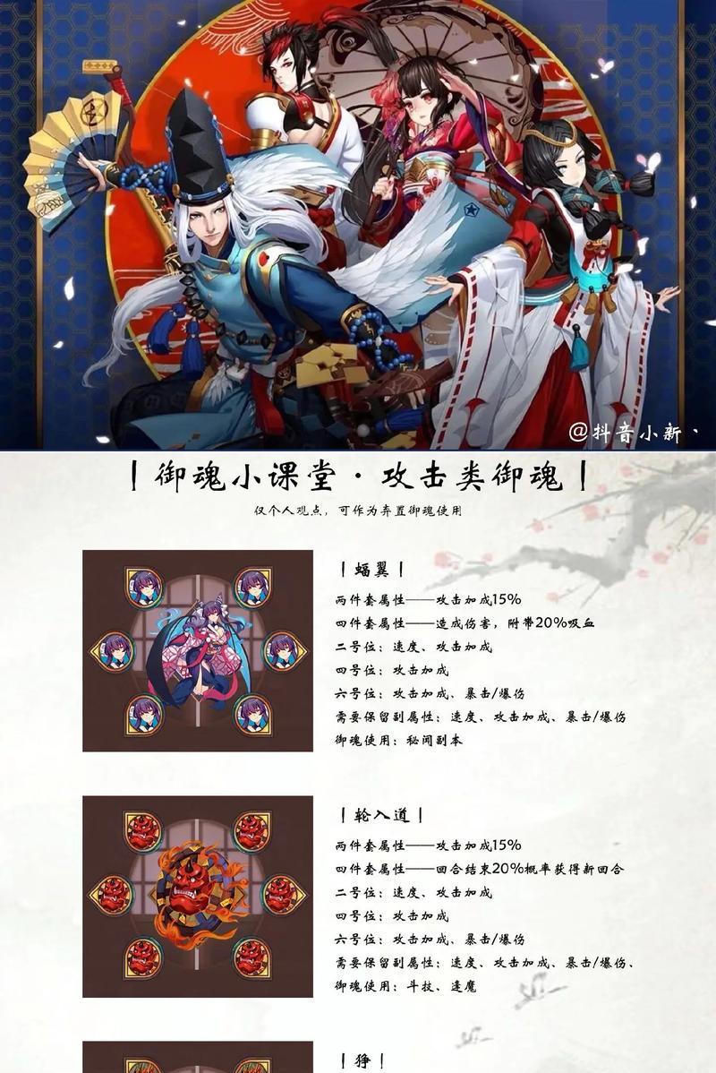 阴阳师摩托队御魂搭配技巧是什么？