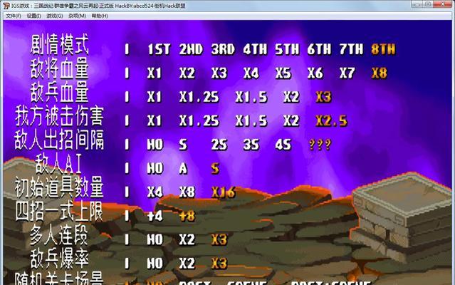 《三国战纪2代》出招表大全（群雄争霸必备攻略）