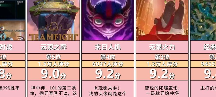 英雄联盟与王者荣耀竞争模式如何玩？策略是什么？